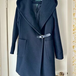Ralph Lauren Black Wool Women's Coat Size2